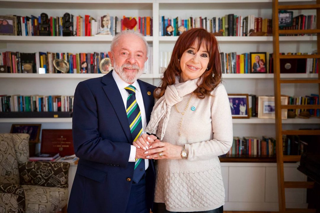 Cristina Kirchner le agradeció la visita a Lula y criticó duramente al gobierno de Javier Milei