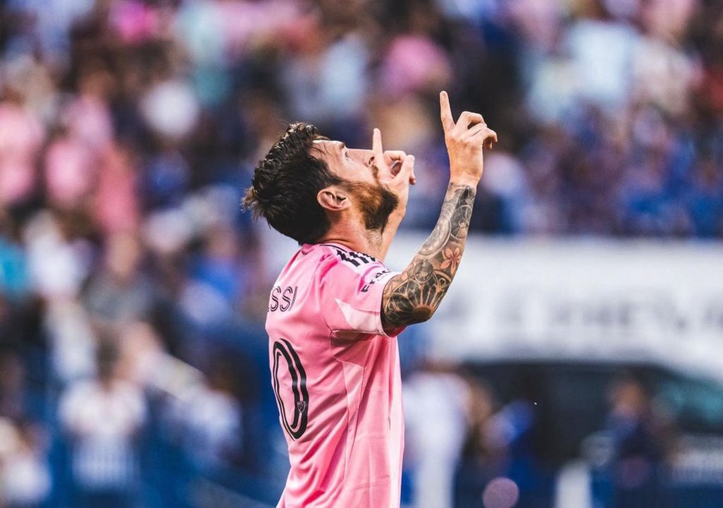 Messi brilló con dos goles y una asistencia en la goleada de Inter Miami sobre Montreal