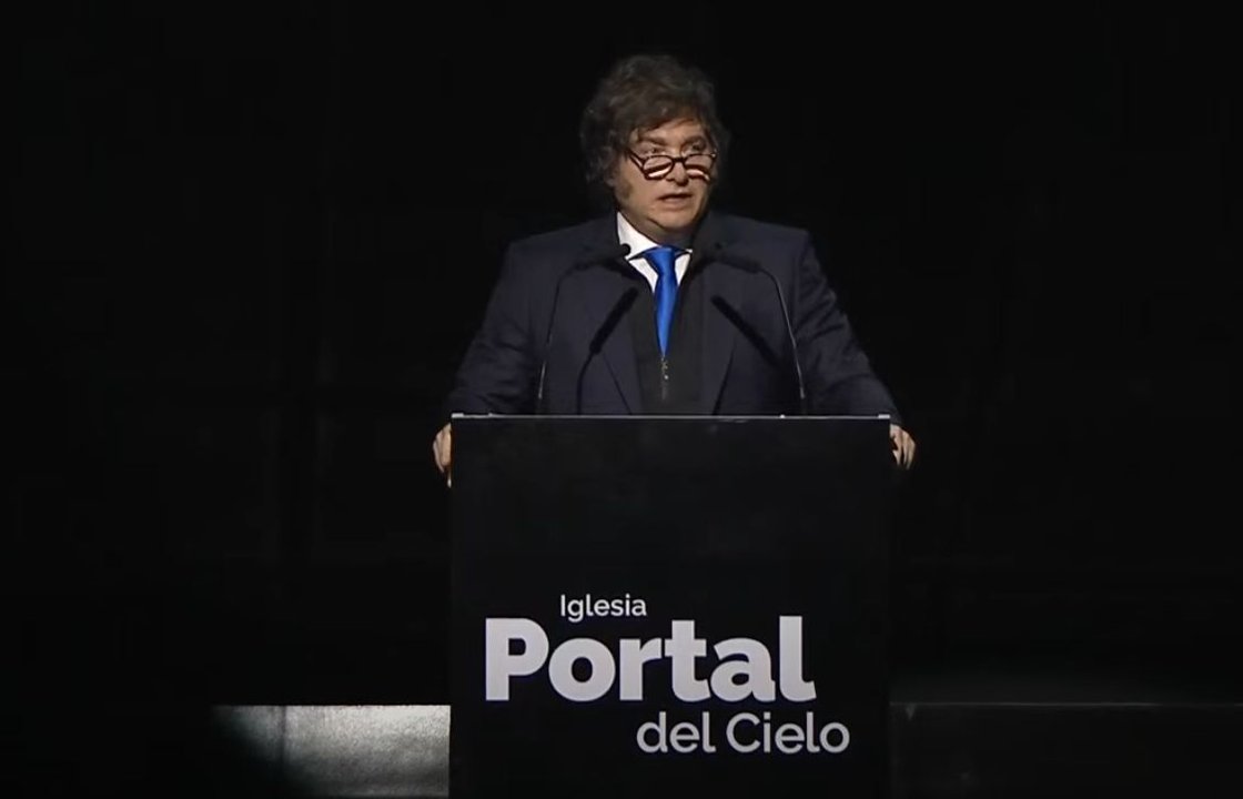 Javier Milei calificó al Estado como “la representación del demonio” durante un acto religioso en Chaco