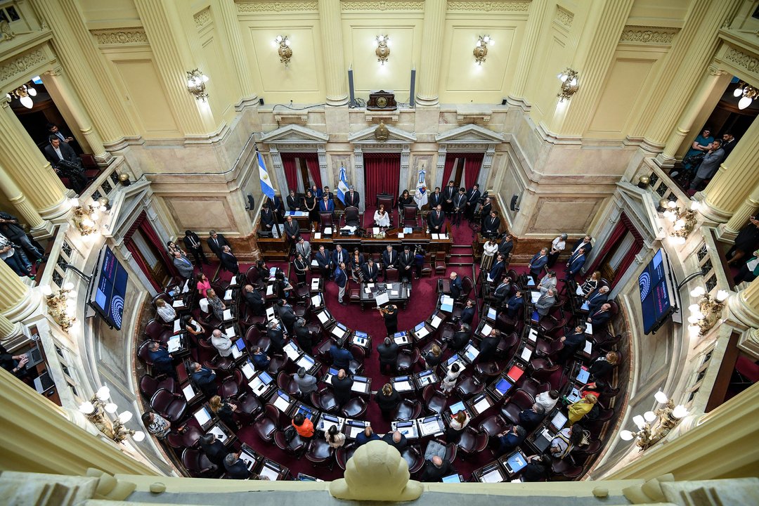 La oposición logró el quórum y el Senado debate sobre jubilaciones, discapacidad y coparticipación