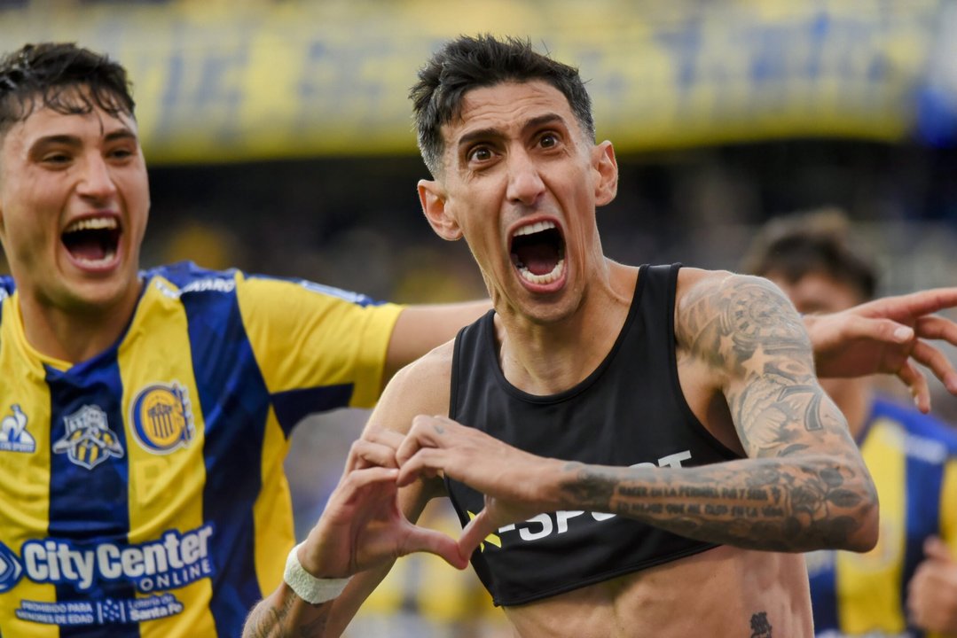 Ovación y lágrimas en Rosario Central: Di María volvió al Gigante de Arroyito