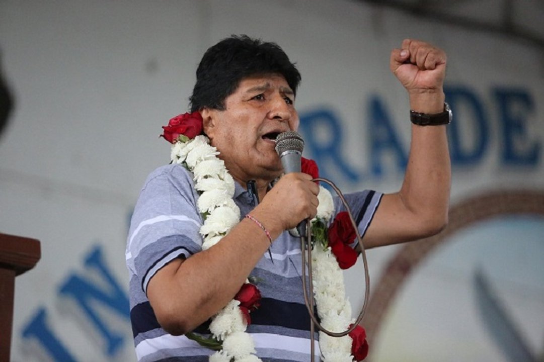 "Si nosotros no estamos, no hay elecciones", la fuerte amenaza de Evo Morales 
