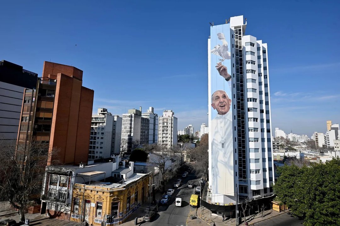 La enorme obra de arte del Papa Francisco en La Plata está a punto de terminarse