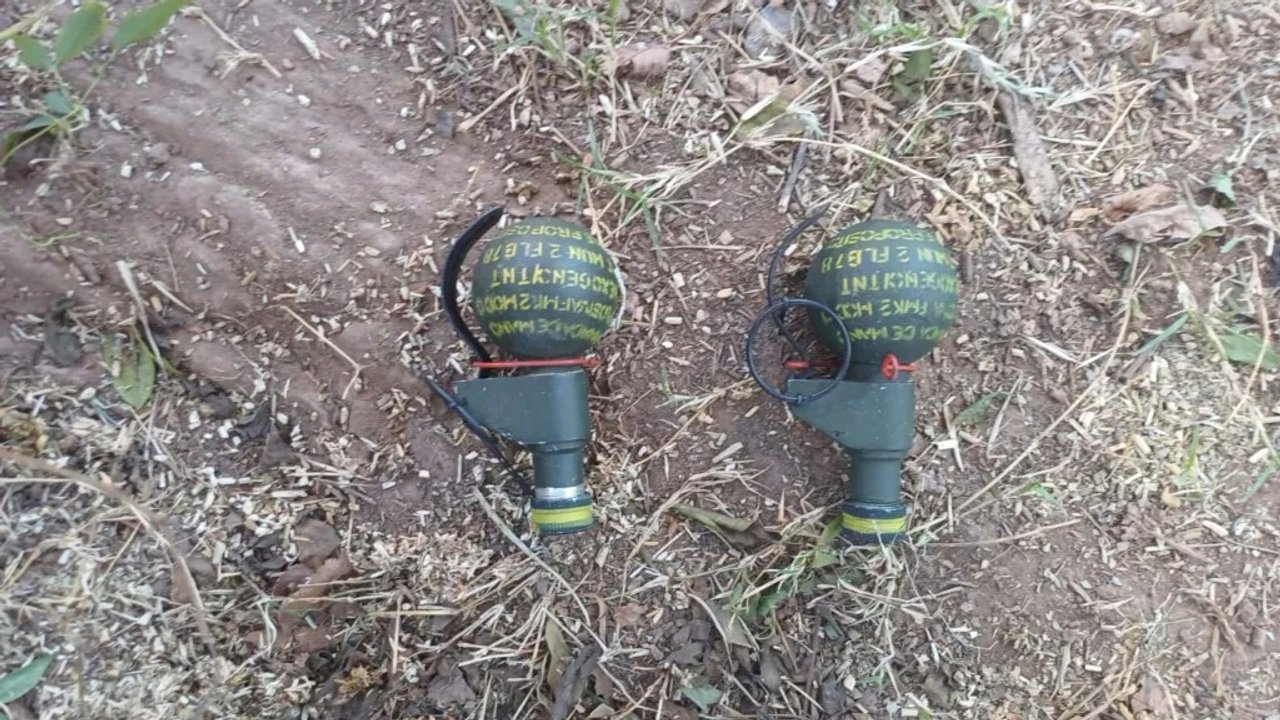 Córdoba: Hallan dos granadas de mano en un contenedor de basura