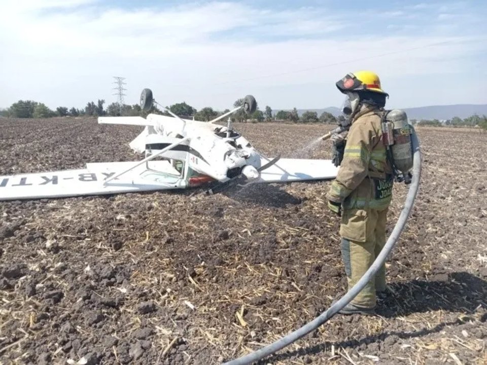 Tragedia: murió un piloto tras estrellarse su avioneta en San Luis