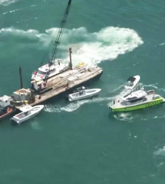Miami: Murió una tercera niña por el choque entre un velero y una barcaza