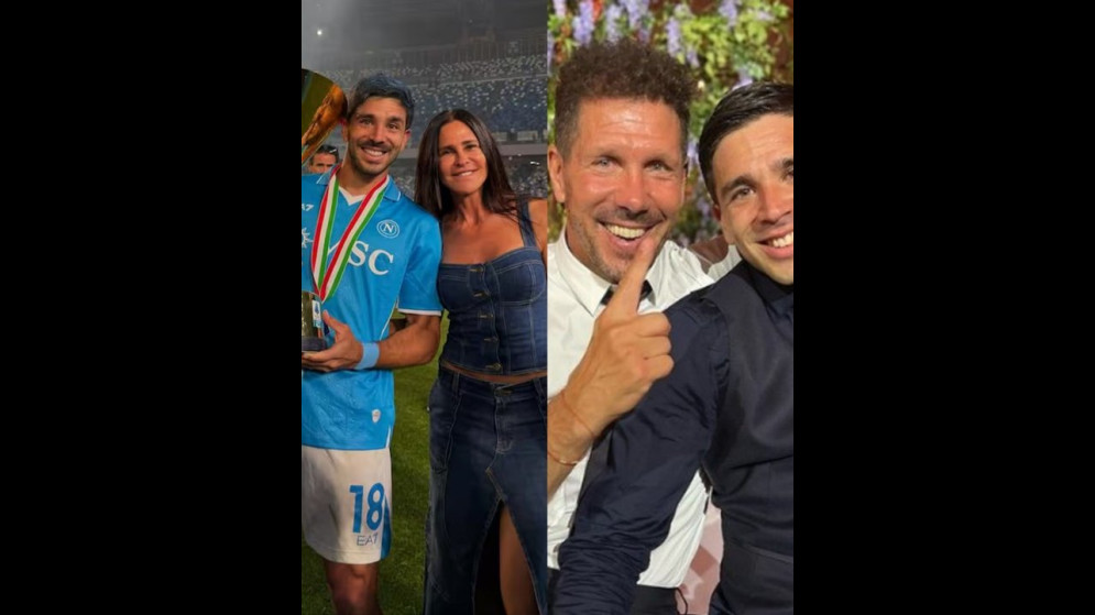 Doble alegría: Carolina Baldini y Cholo Simeone serán abuelos por partida doble