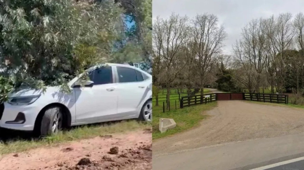 San Antonio de Areco: femicidio y suicidio, la principal hipótesis en el caso de la pareja encontrada en un auto