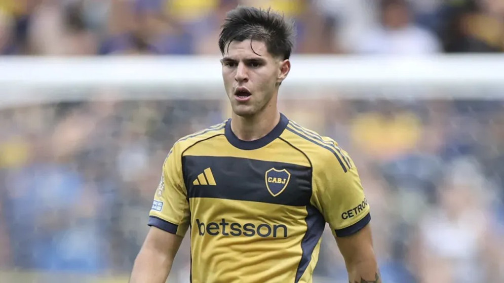 Alarma en el mundo Boca: se lesionó Pellegrino y será baja por varios partidos