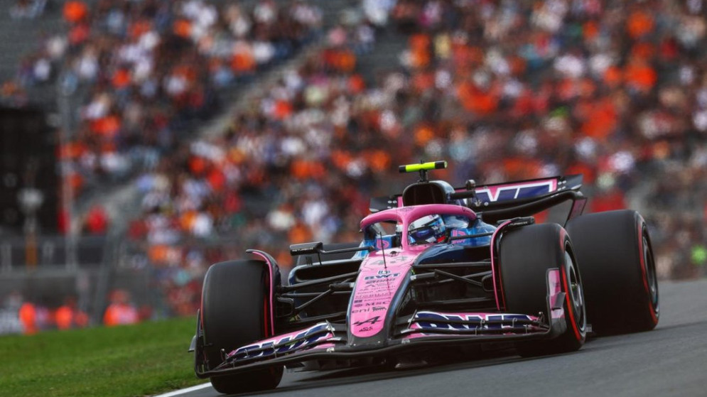 Franco Colapinto se lució en los entrenamientos del GP de Países Bajos y se metió en el top 10
