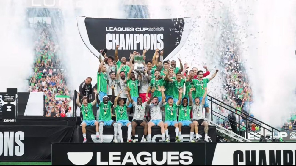 Seattle avasalló a Inter Miami y se coronó campeón