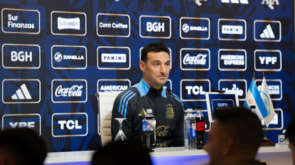 Lionel Scaloni habló en la previa al partido de Argentina ante Venezuela