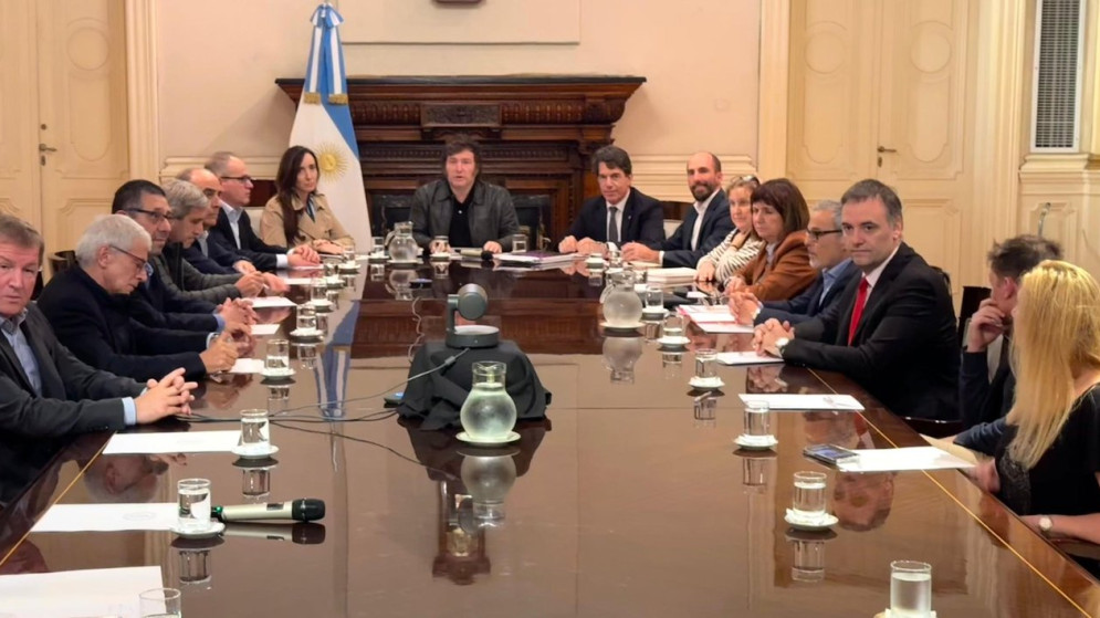 Milei lideró una reunión de Gabinete en medio del escándalo por audios de la ANDIS