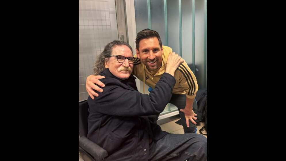 Messi y Charly: El día que la música y el fútbol se dieron la mano