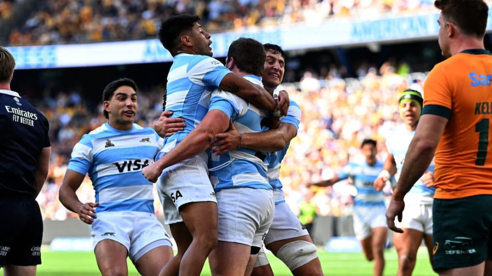 Rugby Championship: Los Pumas vencieron a Australia en un final electrizante