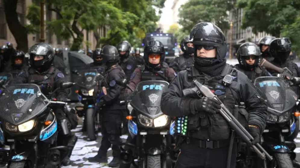 Nación desplegará 1100 efectivos de fuerzas federales de cara a la marcha de universitarios y trabajadores del Garrahan