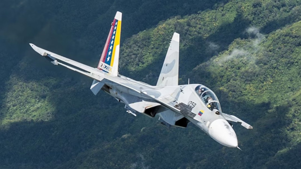 Venezuela exhibe sus aviones de guerra rusos a EE.UU y anuncia maniobras militares en el Caribe