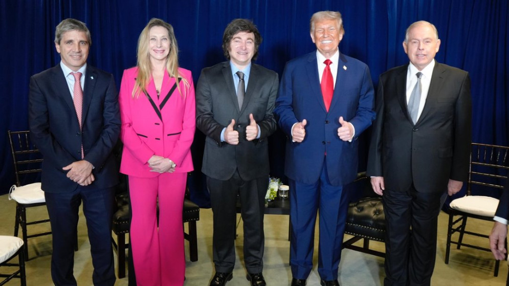 Tras la reunión con Trump, Luis Caputo confía en un futuro próspero para Argentina