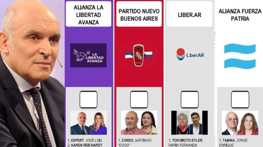 El nombre de Espert seguirá en la boleta pese a su renuncia
