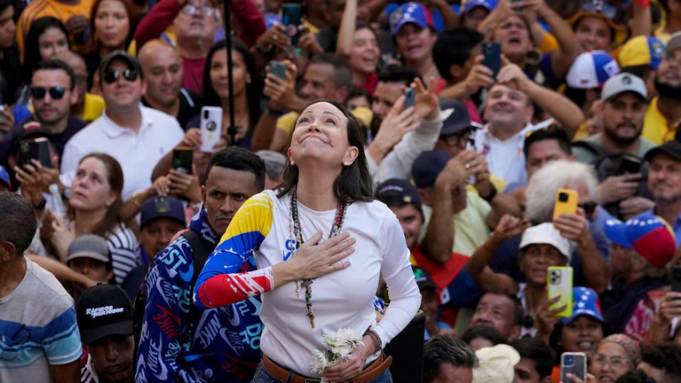 María Corina Machado recibió el Premio Nobel de la Paz 2025