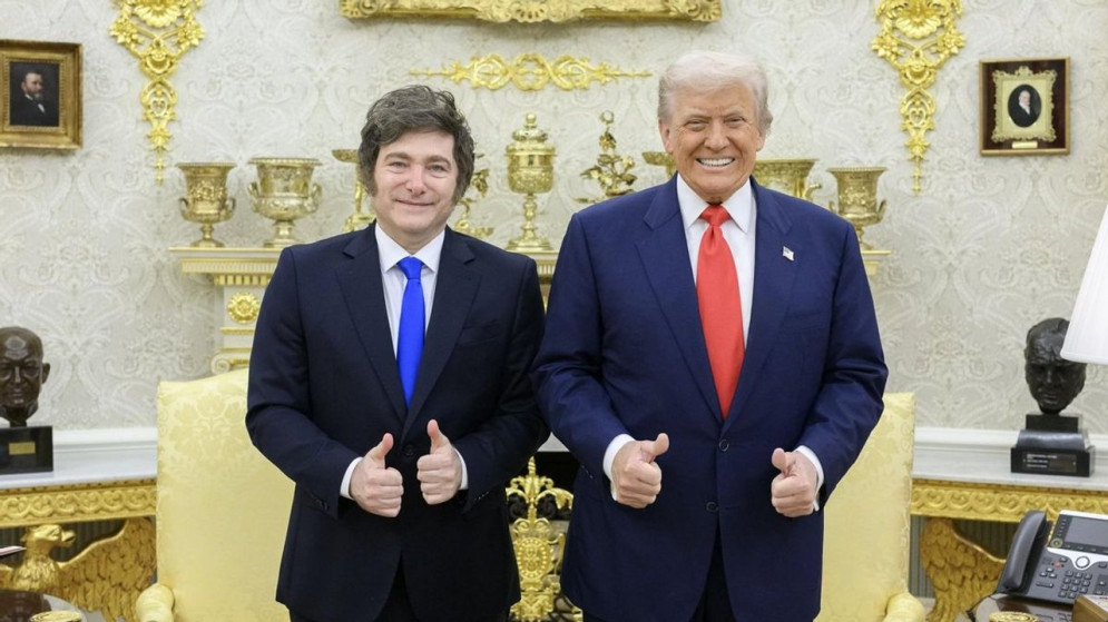 Milei negó "condicionamientos" en la ayuda de Trump: "Me va a apoyar hasta el final de su mandato"