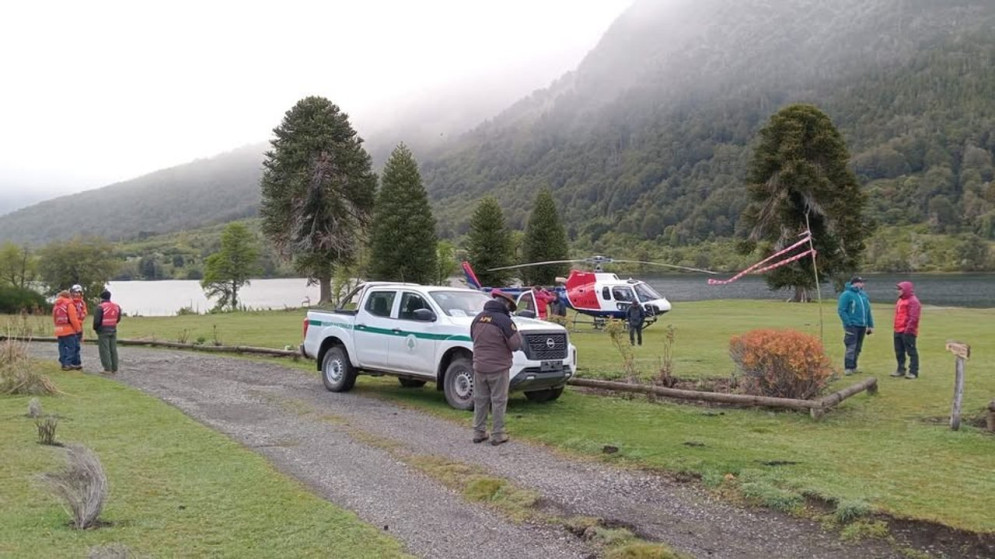 Operativo heroico: Hallan con vida a andinistas extraviados en el Volcán Lanín