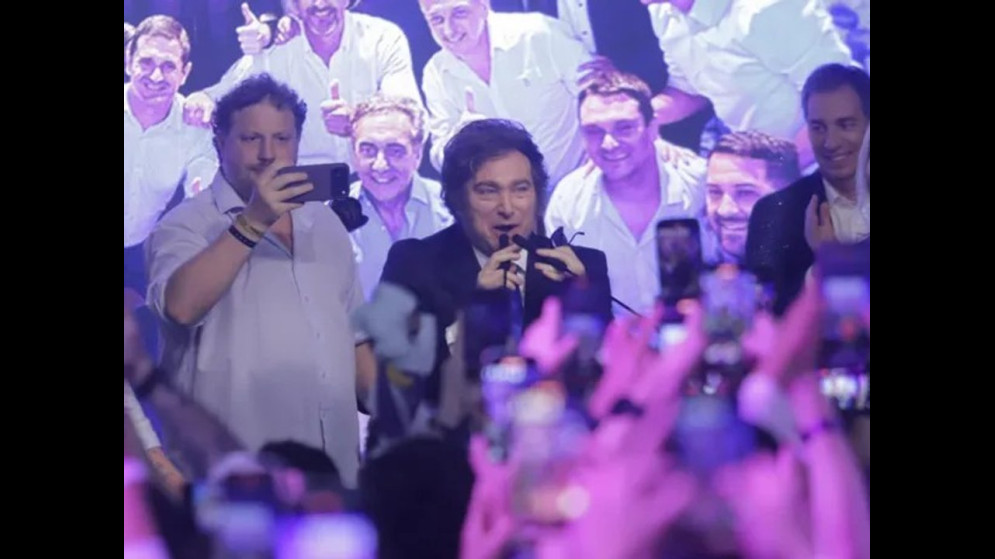 Javier Milei tras el contundente triunfo electoral: "Comienza la construcción de la Argentina grande"