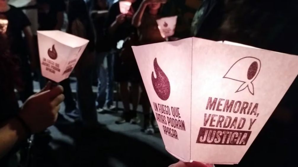 Marcha histórica a 50 años del golpe en Plaza de Mayo 