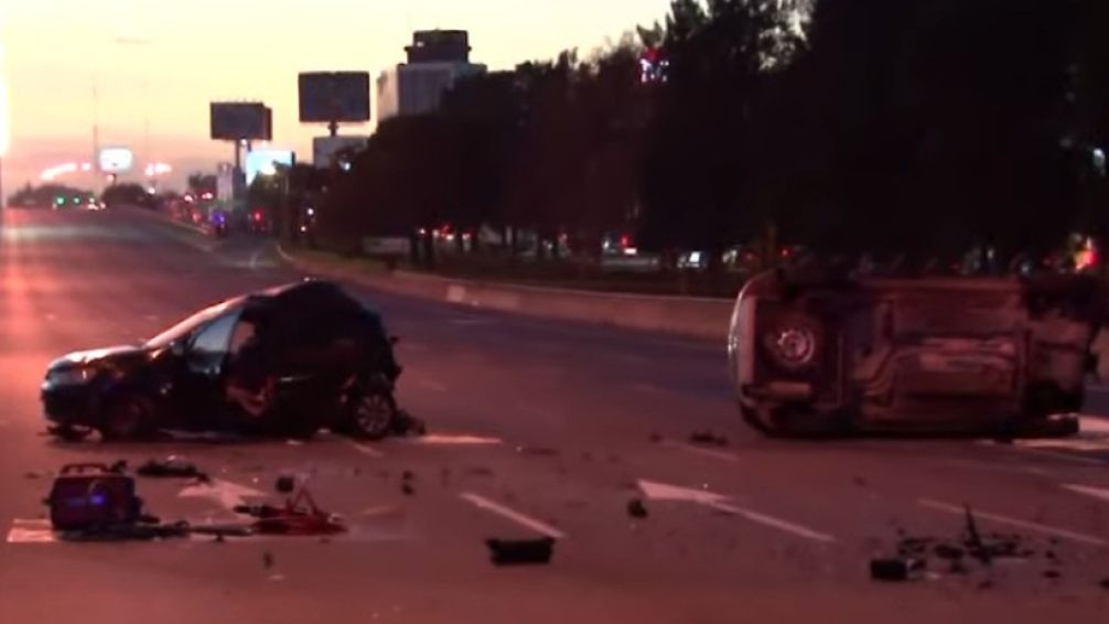 Tragedia en Panamericana: murió una nena de 2 años tras un brutal choque y hay tres heridos