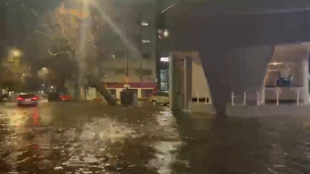 Así fue la brutal tormenta en La Plata: dejó varios barrios con calles anegadas