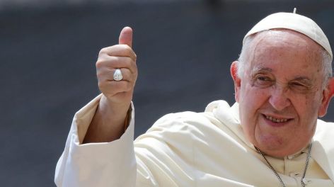 El Papa Francisco instó a la juventud a "cambiar el mundo"