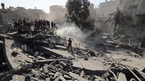 Mientras Israel ingresa con tanques y drones a Gaza, la ONU denuncia "crímenes de guerra"