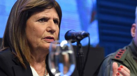 Bullrich, tras la manifestación y el protocolo "antipiquetes": "Fue una mini marcha, la mayoría decidió no concurrir"