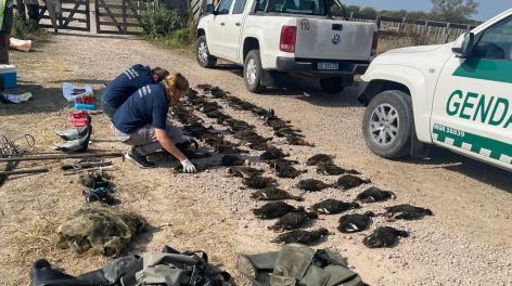 Turistas extranjeros demorados por cazar ilegalmente en el norte de la provincia de Santa Fe