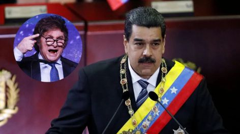 Nicolás Maduro volvió a insultar a Javier Milei en un acto de campaña