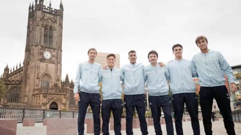 Argentina se prepara para debutar en la Copa Davis 2024