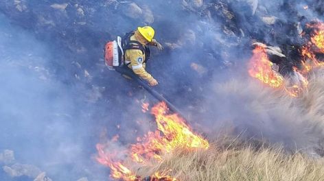 Reportan un nuevo foco de incendio en Córdoba