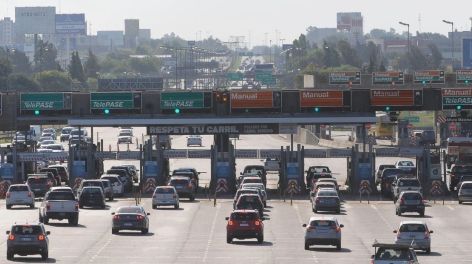 Anuncian la suba en el precio de peajes en rutas nacionales y autopistas