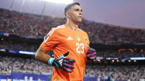 Emiliano 'Dibu' Martínez alcanzó este partido un récord histórico en el arco de la Selección Argentina