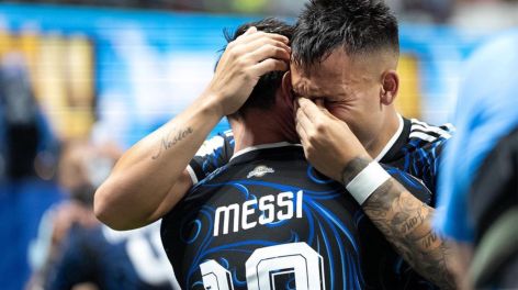 Lautaro Martínez tras el triunfo de Argentina frente a Inglaterra: 'Es muy fuerte todo esto'