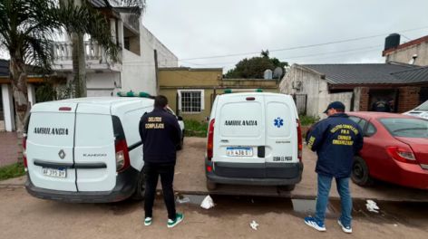 Desbarataron una red de médicos falsos en Florencio Varela: 9 detenidos y ambulancias truchas